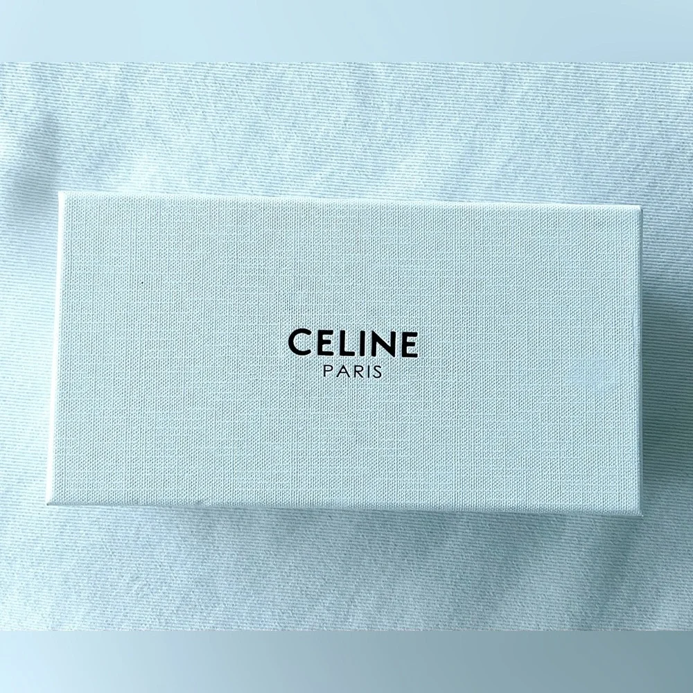 Celine Empty Sunglasses Box White Logo Authentic